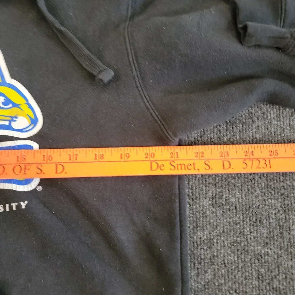 South Dakota State Jackrabbit Fanatics Hoodie Sweatshirt Mens S Black Pullover